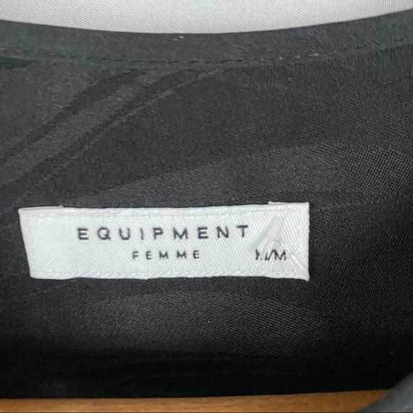 EQUIPMENT Jacquard Silk Bell Sleeve Blouse - Picture 10 of 12